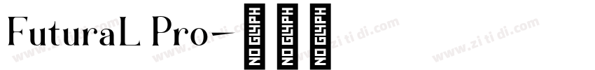 FuturaL Pro字体转换
